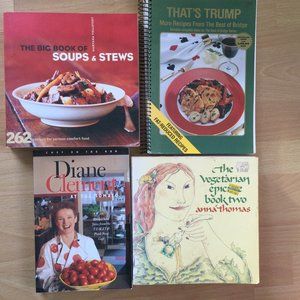 Cookbook lot Vegetarian Stews Soups Best Of Bridge